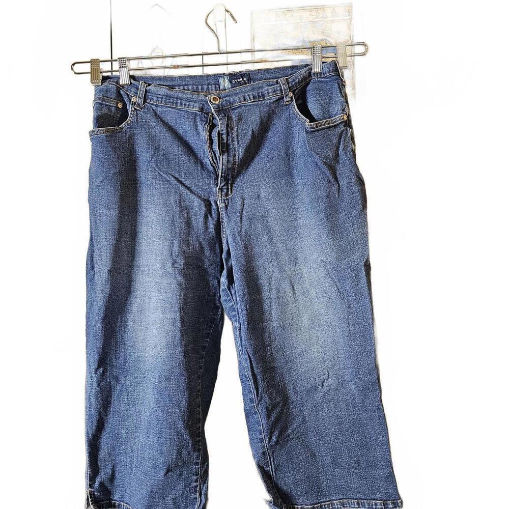 Avenue Blues Women's Cropped Denim Pants Size 22
